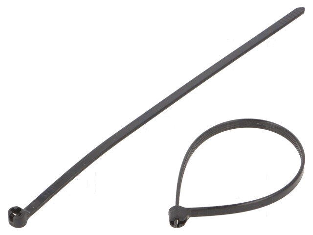 Kabelbinder; met metalen sluiting; L: 140mm; W: 3,6mm; polyamide Kabelbinder; met metalen sluiting; L: 140mm; W: 3,6mm; polyamide